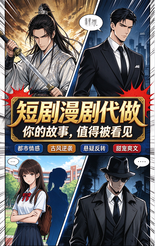 短剧、漫剧代创作